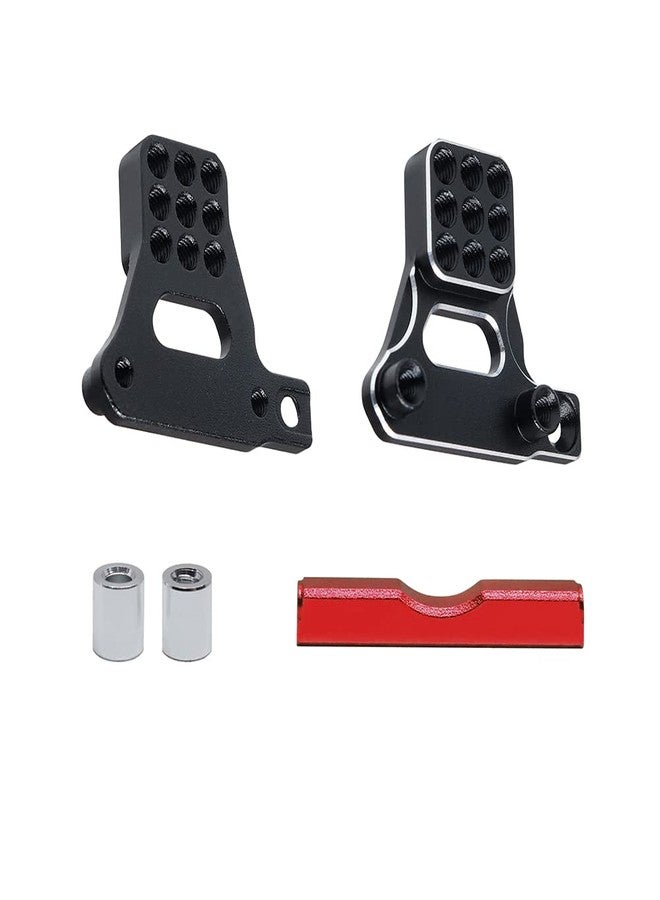 GTHELE Shock Mounts Multi-Hole Damper Holder Tower Aluminum for TRX4M Defender 1/18 RC Crawler Upgrades (Red) - Image 4